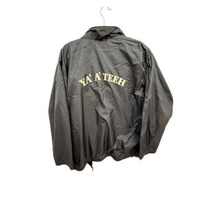 Vintage Aristo Jac Jacket Large Black Windbreaker‎